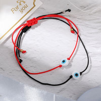Bracelets Macramé Rouge Porte-Bonheur pour Couples, Anti-Mal, Réglables, pour Amoureux à Distance, Bracelets d'Amitié Assortis pour Couples