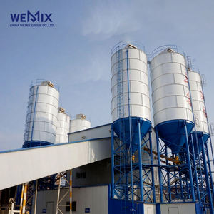 HZS90 Concrete Batching Plant <b>Stationary</b> concrete batching plant Ready Mix Concrete Plant Belt-fed concrete mixer - Product Image 2