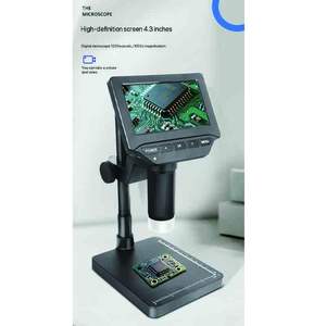 New4.3インチ高解像度ポータブル電子顕微鏡1000Xデジタル拡大鏡携帯電話メンテナンス機能 - Product Image 6