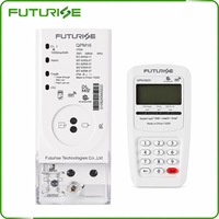 Compteur d'énergie prépayé monophasé SplitType STS avec clavier CIU externe RF/PLC anti-vol d'électricité pour les ensembles résidentiels au Kenya