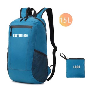 Sacs à dos pliables ultralégers pour l'escalade en plein air, <span class=keywords><strong>sac</strong></span> à dos <span class=keywords><strong>de</strong></span> <span class=keywords><strong>sport</strong></span> en polyester 15L, imperméable, pliable, léger, pour la <span class=keywords><strong>randonnée</strong></span> - Product Image 1