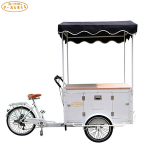 Bicicletta elettrica dell'alimento della bicicletta del carrello del caffè della bici della frutta dell'alimento - Product Image 3