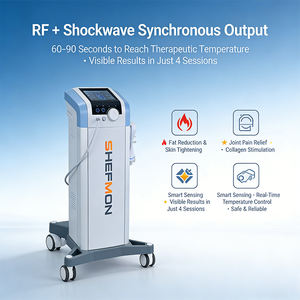 Appareil de fitness EMS RF, amélioration de la circulation sanguine, réduction de la <span class=keywords><strong>cellulite</strong></span>, raffermissement de la peau, machine de physiothérapie par ondes de <span class=keywords><strong>choc</strong></span> RF - Product Image 4