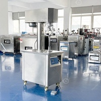 Capsuleuse de bocal commerciale sous vide, couvercle en verre, fermeture en fer blanc, machine à sceller les bouteilles en conserve