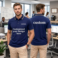 T-shirts personnalisés sur mesure d'usine, polos de travail pour hommes, polos de patron, chemises de travail pour hommes en gros