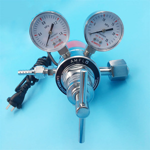 Régulateur de pression de CO2 Amflo R198CG, vanne de gaz de laboratoire plaquée cuivre 25 1,6 Mpa - Product Image 3