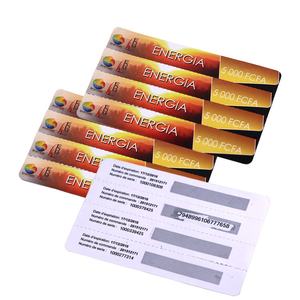 Cartes de recharge en papier d'impression de cartes de téléphone personnalisées directes d'usine conception <span class=keywords><strong>gratuite</strong></span> tailles personnalisées - Product Image 1