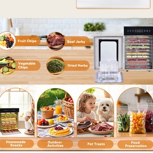 Thông Minh Điện Máy Sấy Không Khí Máy Hộ Gia Đình & Thương Mại 110V Cho Khử Nước Trái Cây Rau Đồ Ăn Nhẹ Thịt Dược Thảo Các Loại Thảo Mộc Thực Phẩm - Product Image 6