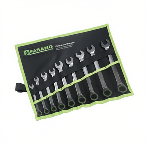 Fasano <b>Tools</b> Combination Wrench Set 8 Piece Metric Steel Automotive Repair <b>Kit</b> - Product Image 2