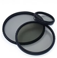Filtre infrarouge personnalisé UV, verre/acrylique teinté avec revêtement optique noir, fabriqué en Chine, marque Xcd, recherche scientifique