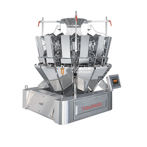 Balance combinée multi-têtes PLC <span class=keywords><strong>TOUPACK</strong></span> pour macaroni et popcorn, 10 têtes - Product Image 3