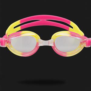 แว่นตาว่ายน้ำซิลิโคนป้องกันฝ้า มุมมองกว้าง 180 องศา สำหรับการแข่งขันใต้น้ำ - Product Image 6