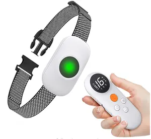 Hot sale Factory Price Dog Training Collar 3 Training Modes Beep Vibration Shock Rechargeable Barking Remote Control Collar