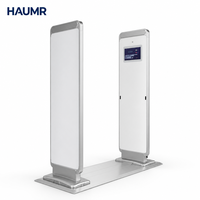 HAUMR Puerta de Seguridad Antirrobo RFID UHF ISO 18000-6C, Puerta Antirrobo para Bibliotecas y Sistema de Control de Acceso para Bibliotecas Públicas