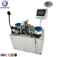 Machine automatique de ligne d'assemblage de fixation d'anneau de tourbillon de baril de pêche de diamètre maximum de 3.5mm