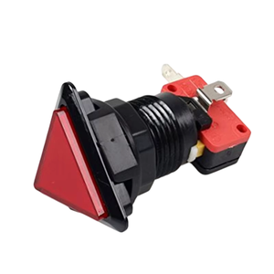 Botón Triangular Iluminado de 39*39*39 mm, Accesorios para Consola de Juegos, Botón Triangular de 12V, Interruptor de Botón para Consola de Juegos - Product Image 1