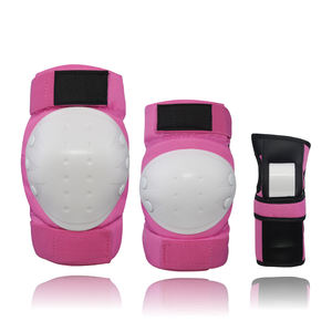 Protector de Rodillas y Codos Personalizado de Poliéster y Algodón con Carcasa Rígida, Protectores de Manos con Logotipo Personalizado, Equipo de Protección para Patinaje al Aire Libre de Plástico EVA - Product Image 4