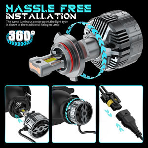 เฉินหลาง รับปรับแต่งโลโก้ หลอดไฟหน้ารถยนต์ LED กำลังสูง 360W 50000LM ระดับกันน้ำ IP68 รุ่น H1 H4 H7 880 9012 5202 H13 9005 9006 หลอดไฟหน้ารถยนต์ - Product Image 6