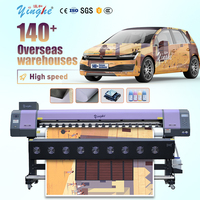 Impresora de Formato Grande de 2 Metros de Buena Calidad con Cabezal de Impresión I3200 de Yinghe para Adhesivos/Pancartas
