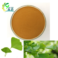 Extrait de Ginkgo Biloba 24% Flavones 6% Lactones Poudre d'extrait de feuille de Ginkgo Poudre de Ginkgo Biloba