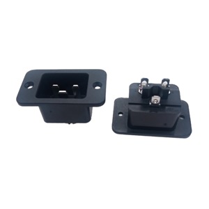 Conector <span class=keywords><strong>de</strong></span> Corriente Macho <span class=keywords><strong>de</strong></span> 16A con Certificación UL, Enchufe <span class=keywords><strong>de</strong></span> Tornillo <span class=keywords><strong>de</strong></span> 3 Pines 0722-CQ-UBK, Conector IEC C20, Módulo <span class=keywords><strong>de</strong></span> Entrada, Enchufes Eléctricos <span class=keywords><strong>de</strong></span> 250V - Product Image 3