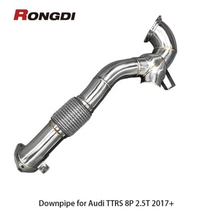ท่อลงไอเสียสแตนเลส 304 ประสิทธิภาพสูงสำหรับ Audi TTRS 8P 2.5T TFSI EVO(EA855) ปี 2017+ - Product Image 6