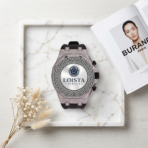 Montre en Moissanite Haut de Gamme en Promotion pour Soirées en Club et Style Célébrité – Disponible à Prix Avantageux LOISTA - Product Image 1