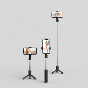 Túi L11 6-Phần Thép Không Gỉ Ảnh Tự Sướng Thanh Với Tích Hợp Chân Máy Và Từ Xa Màn Trập Không Dây Cho Điện Thoại thông minh Tích Hợp - Product Image 5