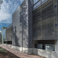 Grille de ventilation décorative en aluminium à fixation au plafond, imperméable, légère, durable, économie d'énergie, taille personnalisée