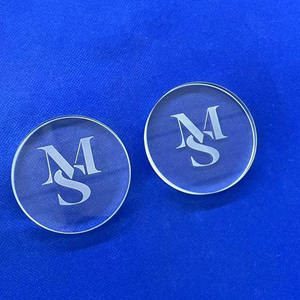 Cnc Custompolijste Jgs2 Duidelijke Gesmolten Silica Kwarts Ringen 2 Mm. Dikte, 9 Mm. Intern Gat En 18 Mm. Uitwendige Diameter - Product Image 3