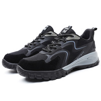 Chaussures de sécurité isolées 6KV, anti-écrasement, anti-perforation, respirantes, légères, antidérapantes, chaussures de travail de montagne tendance
