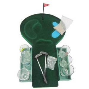 Custom Drinking Game Toy <b>Mini</b> <b>Table</b> Golf Drinking Game Set - Product Image 5