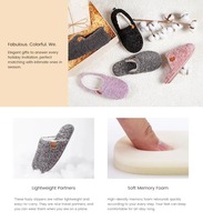 Femmes Fuzzy Fausse Fourrure Haute Densité Mousse À Mémoire Slip On Maison Chaussures Confortable Doux Intérieur Maison Pantoufles