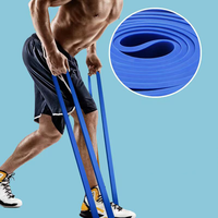 Ensemble de bandes de résistance écologiques hautement élastiques, bandes de traction durables, kit d'entraînement portable pour la salle de sport et la remise en forme à domicile