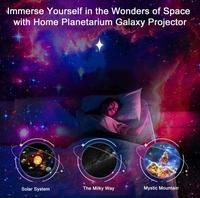 Lampe projecteur à LED Dynamique Galaxy Atmosphère Rotative Rêve Univers Globe pour Chambre Projecteur Laser pour Espace Orienté