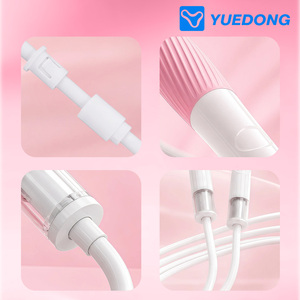 <span class=keywords><strong>Cuerda</strong></span> <span class=keywords><strong>de</strong></span> Saltar Profesional <span class=keywords><strong>de</strong></span> Alta Velocidad <span class=keywords><strong>con</strong></span> Agarre <span class=keywords><strong>de</strong></span> Posicionamiento Activado por Pulgar - <span class=keywords><strong>Cuerda</strong></span> <span class=keywords><strong>de</strong></span> PVC <span class=keywords><strong>de</strong></span> una Pieza <span class=keywords><strong>de</strong></span> 4.5mm y Rodamiento <span class=keywords><strong>de</strong></span> Acero para Entrenamiento HIIT - Product Image 2