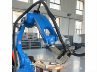 Sistem Robot Pemotong Laser Serat 6-Axis Otomatis SteviS Industrial 1000W/2000W 3D Berpendingin Air untuk Logam dengan Akurasi Tinggi