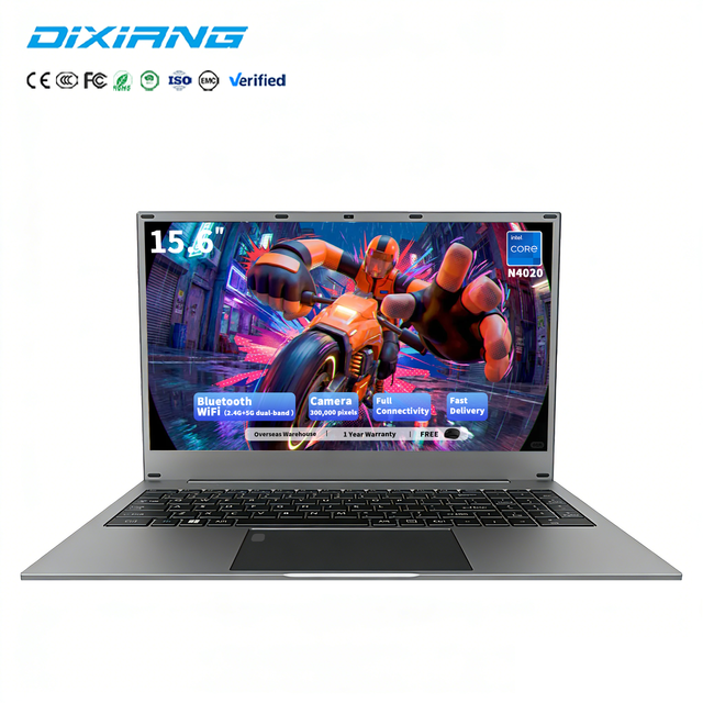 OEM DIXIANG Hot Sale Suppliers Customized LOGO 15.6inch Intel N4020 8GB DDR4 New Business Personal Notebook Computer Laptop