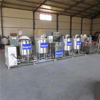 Petite machine de pastérisation 100L avec refroidissement au réfrigérateur au Kenya, pasteurisateur de lait de vache shillings