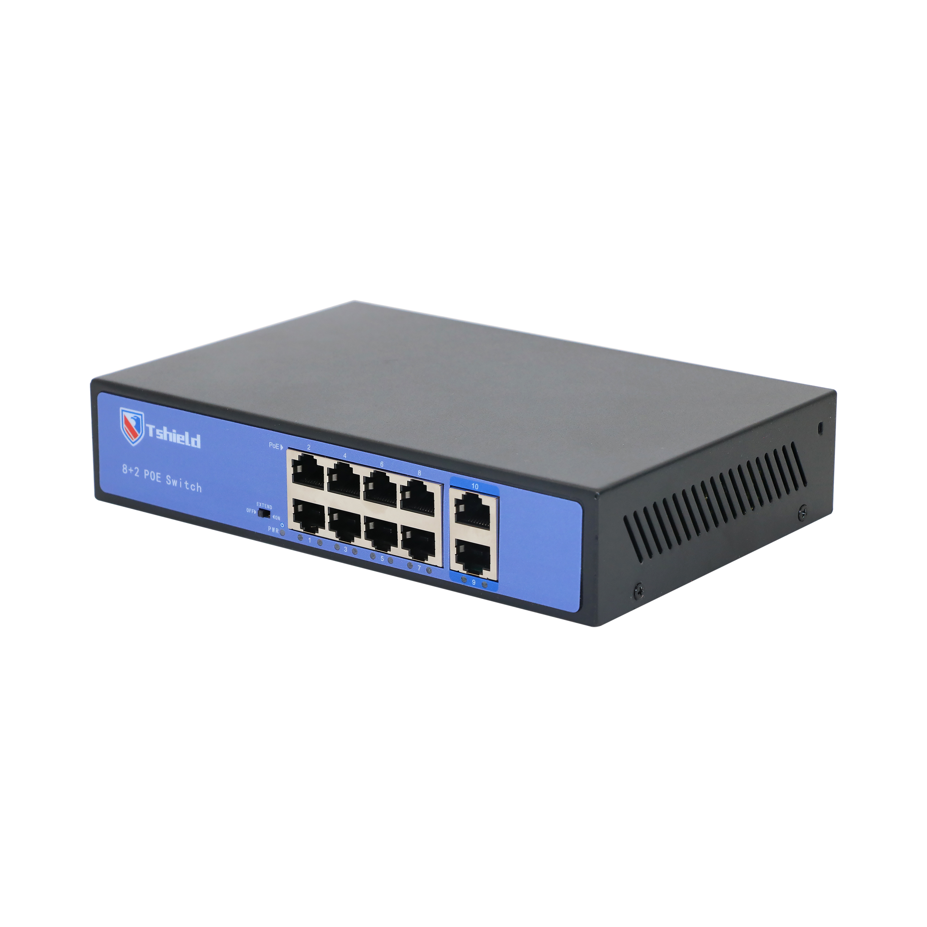 T-shield Gigabit Unmanaged PoE Switch OEM 8/16/24/24 Ports CCTV Network Enhanced 1000Mbps Transmission Rate for Hikvision IP · image 5