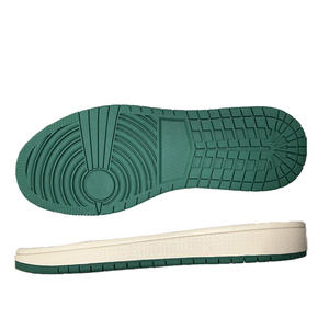 अच्छी गुणवत्ता रबर स्नीकर स्नीकर्स विरोधी पर्ची टिकाऊ और हल्के जूते सोल्स टिकाऊ पहनने के लिए प्रतिरोधी मोटी-सोल्ड जूते सोल्स - Product Image 1