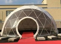 Tente d'événement d'hôtel, dôme de 6 m, tente dôme pour 1000 personnes, tente dôme pour événement de fête