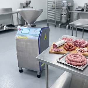 Insaccatrice Sottovuoto a Erogazione Uniforme per Salsicce, Macchina per il Riempimento di Salsicce con Pezzi di Carne - Product Image 1