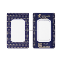 Boîte de présentation en acrylique personnalisée pour capsules, barres d'or en plastique, et pièces de monnaie – Étui d'emballage sous blister pour pièces de monnaie