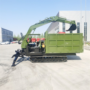 Excavatrice montée sur camion multifonctionnelle pour creuser et charger, pour dumper sur chenilles, excavatrice sur chenilles, travaux agricoles - Product Image 5