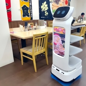 <span class=keywords><strong>Robot</strong></span> <span class=keywords><strong>Serveur</strong></span> de <span class=keywords><strong>Restaurant</strong></span> à Haute Efficacité <span class=keywords><strong>Robot</strong></span> de Service <span class=keywords><strong>avec</strong></span> Écran de 10,1 Pouces Navigation Laser <span class=keywords><strong>Robot</strong></span> de Livraison de Nourriture Automatisé - Product Image 1