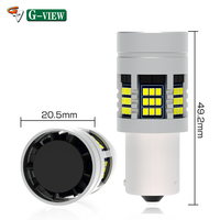 Gview Offre Spéciale GSC 1156 1157 27w Canbus voiture LED 1600lm sans erreur Auto Led Ampoules sans Hyper Flash Signal frein queue LED Ampoule