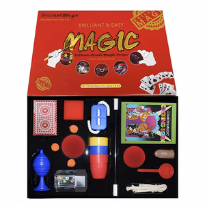 BrilliantMagic New Desgin Red <strong>Magic</strong> Tricks <strong>Set</strong> Includes 15 Props for Close-up Shows Easy to Do - Product Image 4