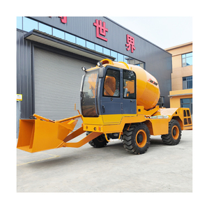 2025 pencampur semen multifungsi truk Shanzhong SZ6400 Mixer beton dengan sertifikat CE