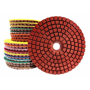 Tamponi Flessibili per Lucidatura in Resina Diamantata 150mm, Tamponi per Lucidatura di Pietra, Acciaio e Marmo - Product Image 3